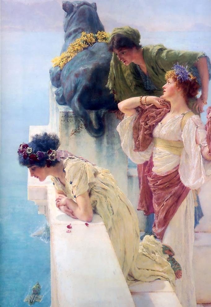 Sir Lawrence Alma-Tadema A coign of vantage